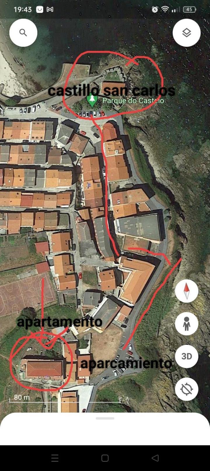 Pedra De Corvos Apartment Finisterre Exterior photo